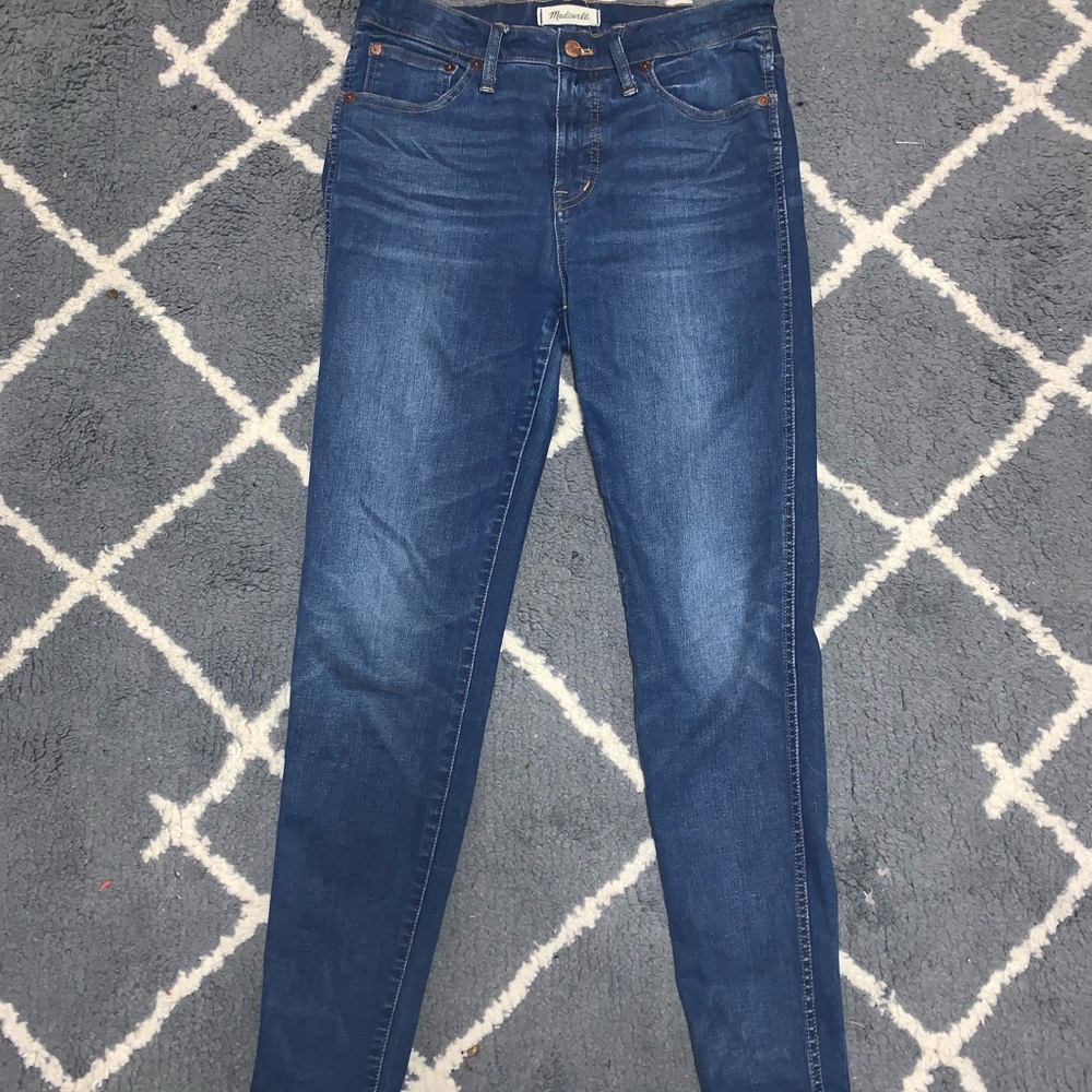 Madewell High Rose Skinny Jeans